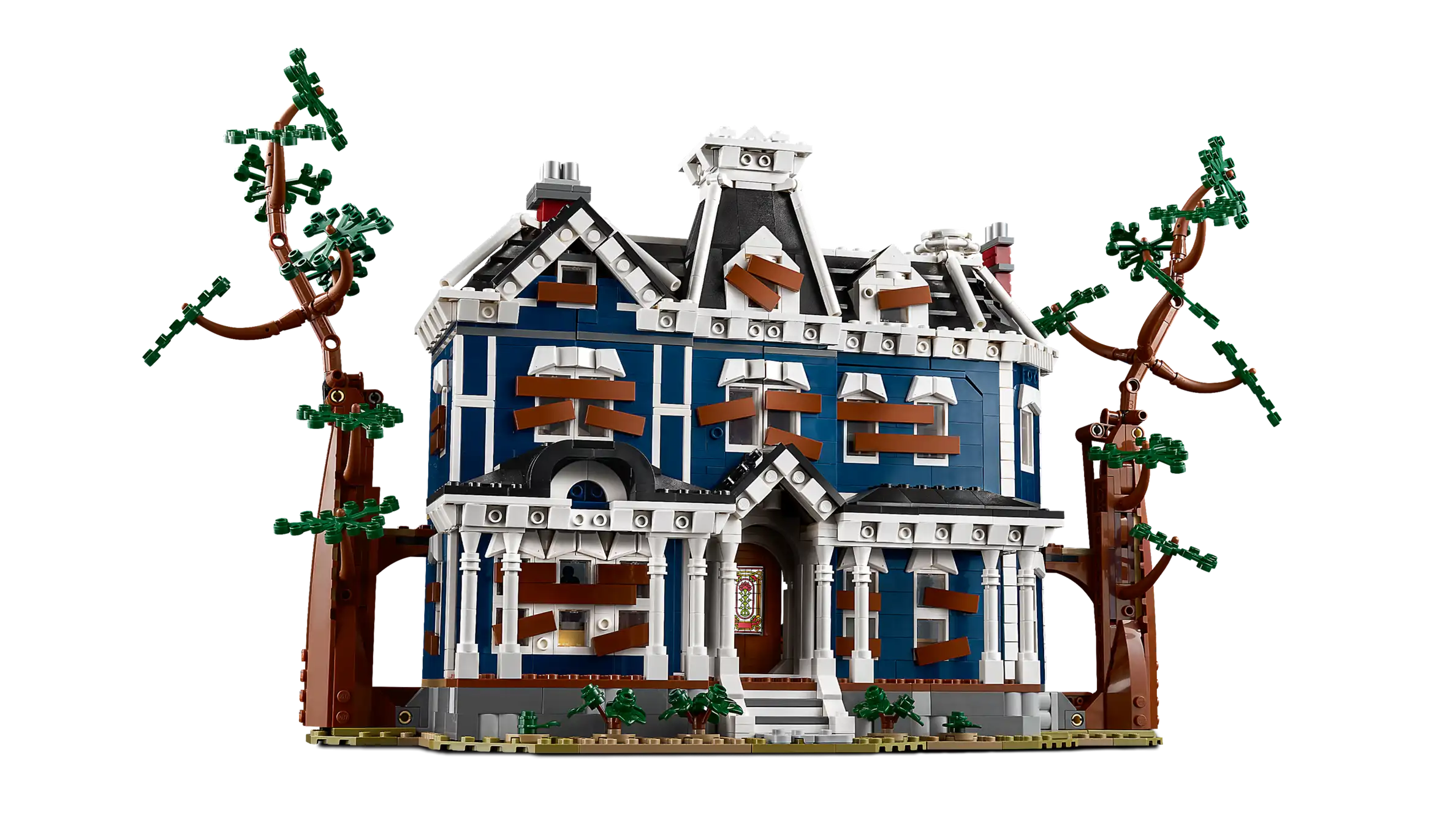 Compatible - Icons - 11370 - Stranger Things - The Creel House - 2593 Pieces