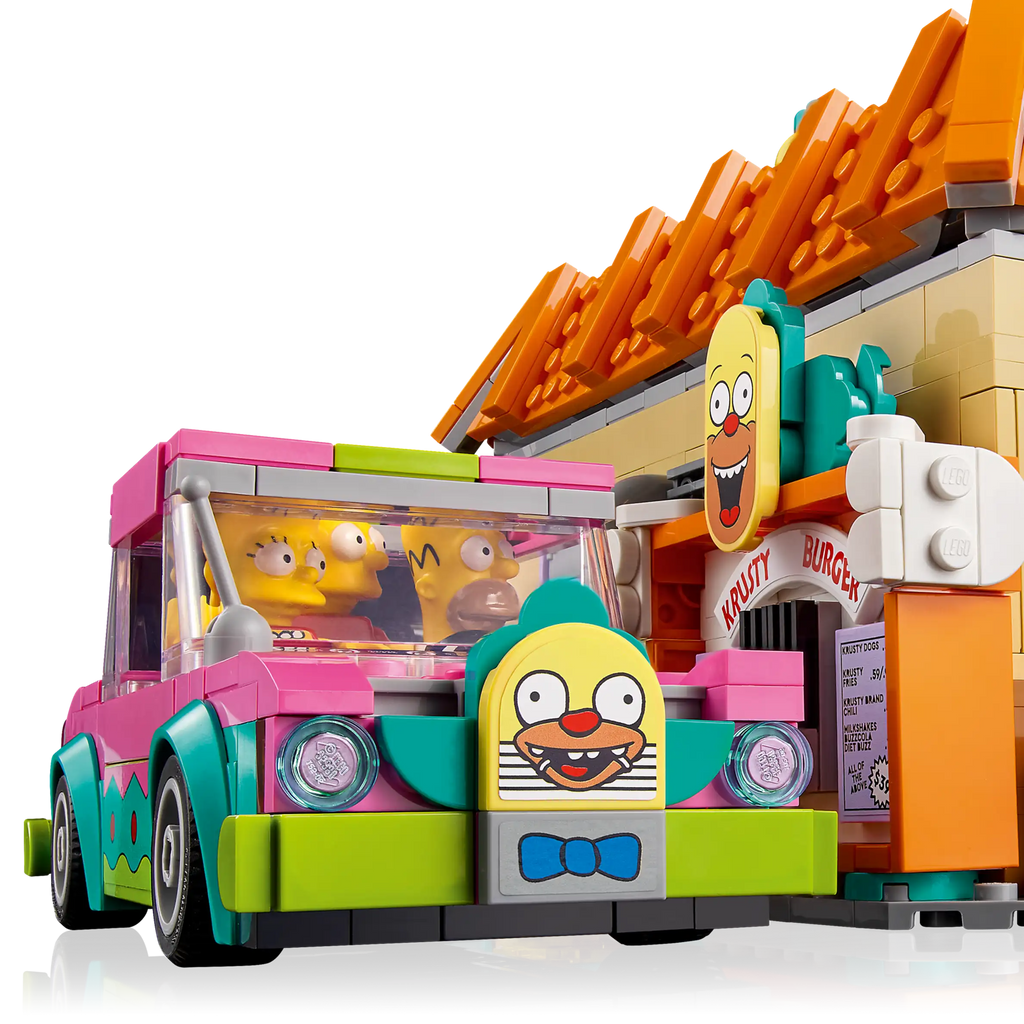 Compatible - Icons - 10352 - The Simpsons - Krusty Burger Restaurant - 1635 Pieces