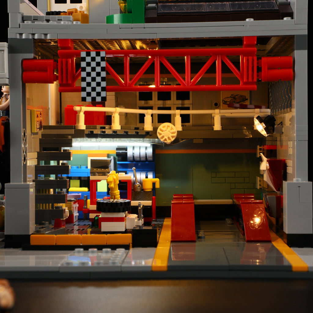 Funwhole/Lumibricks - L9088 - Street Mod Garage - 1935 Pieces
