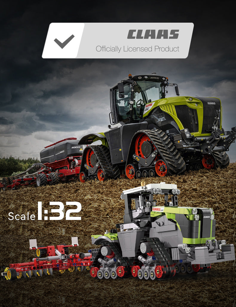 CADA - C65012 - Master Series - Claas Xerion 5000 Trac TS - 1336 Pieces
