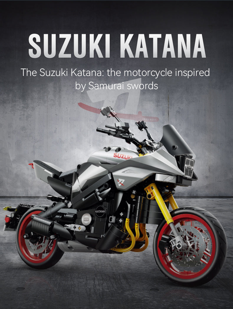 CaDA - C59021 - Suzuki Katana Motorcycle - 1104 Pieces (Group Order Discount Not Applicable)