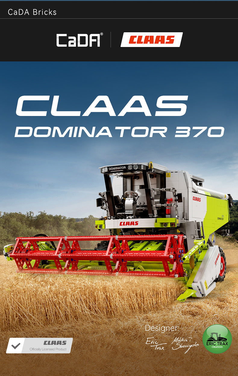 CADA - C61508 - Master Series - Claas Dominator 370 - 4567 Pieces