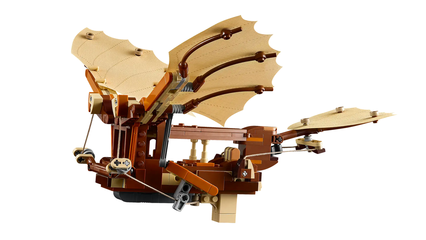 Compatible - 10363 - Icons - Leonardo Da Vinci's Flying Machine - 493 Pieces