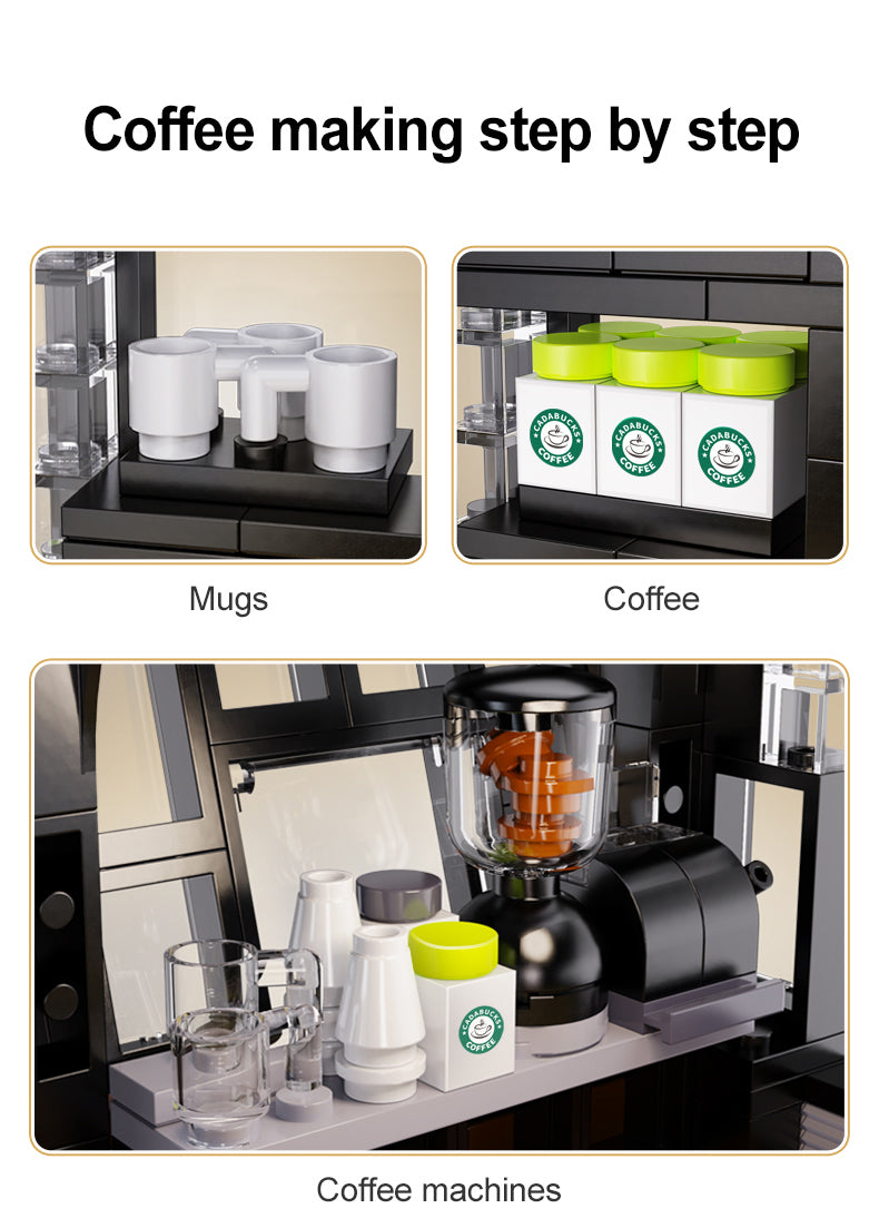 CADA - C66005 - Starbucks Coffee Shop - 768 Pieces