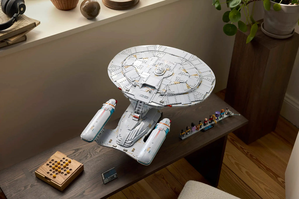 Compatible - Icons - 10356 - Star Trek USS Enterprise NCC-1701-DT - 3600 Pieces