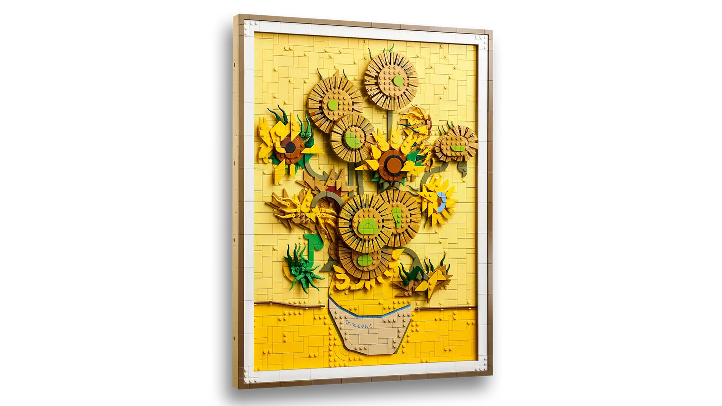 Compatible -  31215 - Art - Vincent Van Gogh - Sunflowers - 2615 Pieces
