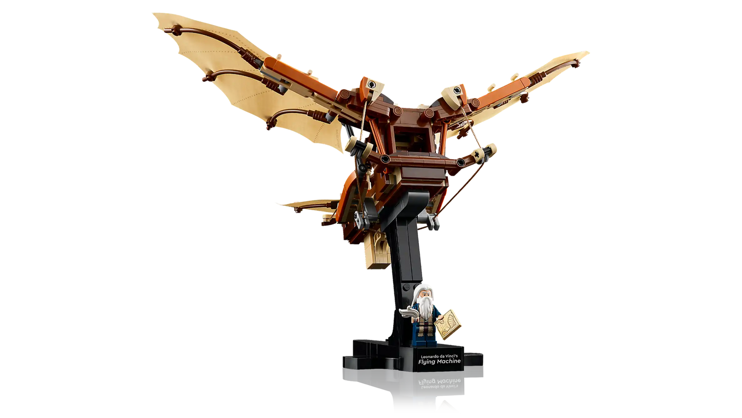 Compatible - 10363 - Icons - Leonardo Da Vinci's Flying Machine - 493 Pieces