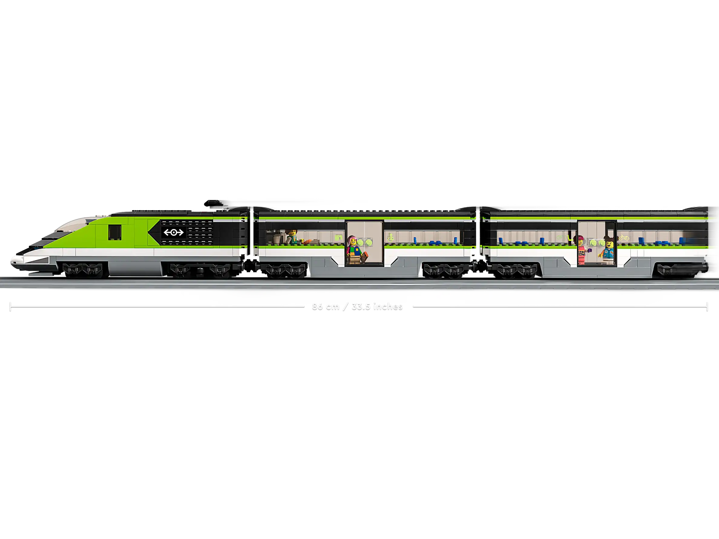 Compatible - City - 60337 - Express Passenger Train - 764 Pieces