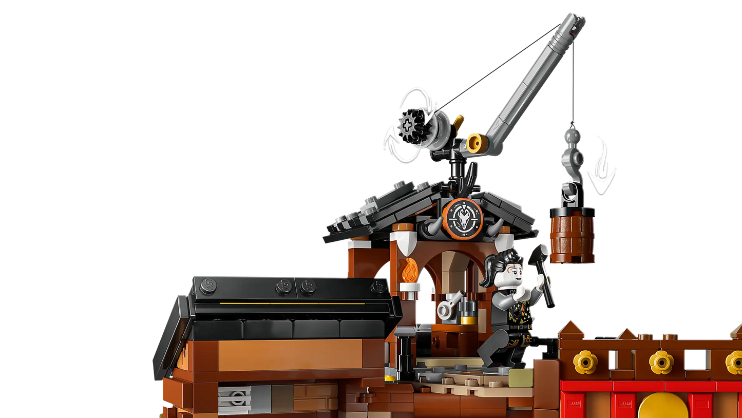 Compatible - 71861 - Ninjago - The Old Town - 4851 Pieces