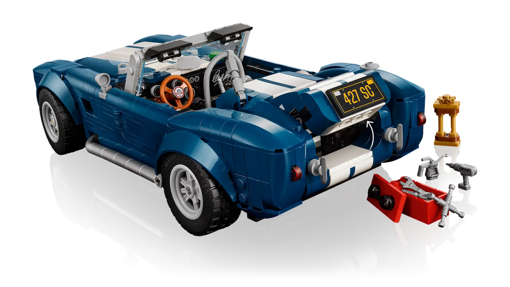 Compatible - Icons - 10357 - Shelby Cobra 427 - 1241 Pieces