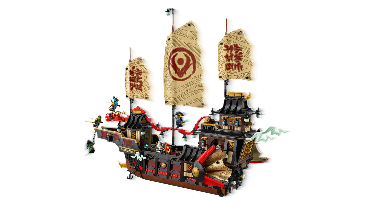 Compatible - 71848 - Ninjago - The Temple Bounty - 2387 Pieces