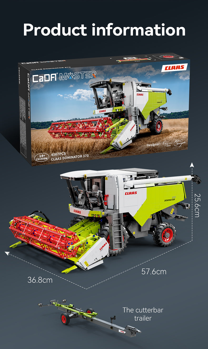 CADA - C61508 - Master Series - Claas Dominator 370 - 4567 Pieces