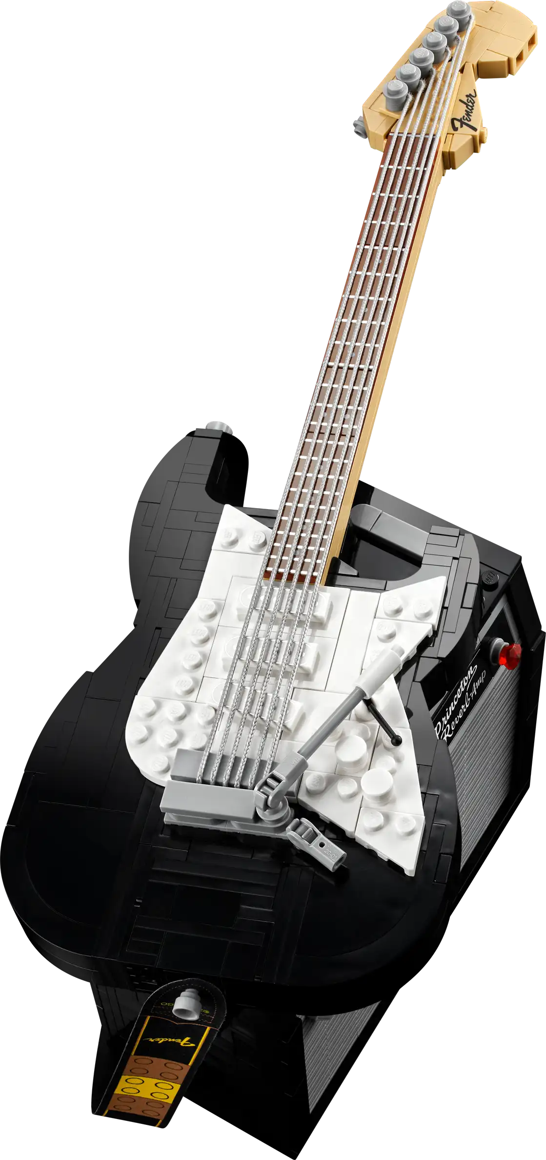 Compatible - IDEAS - 21329 - Fender Stratocaster - 1074 Pieces