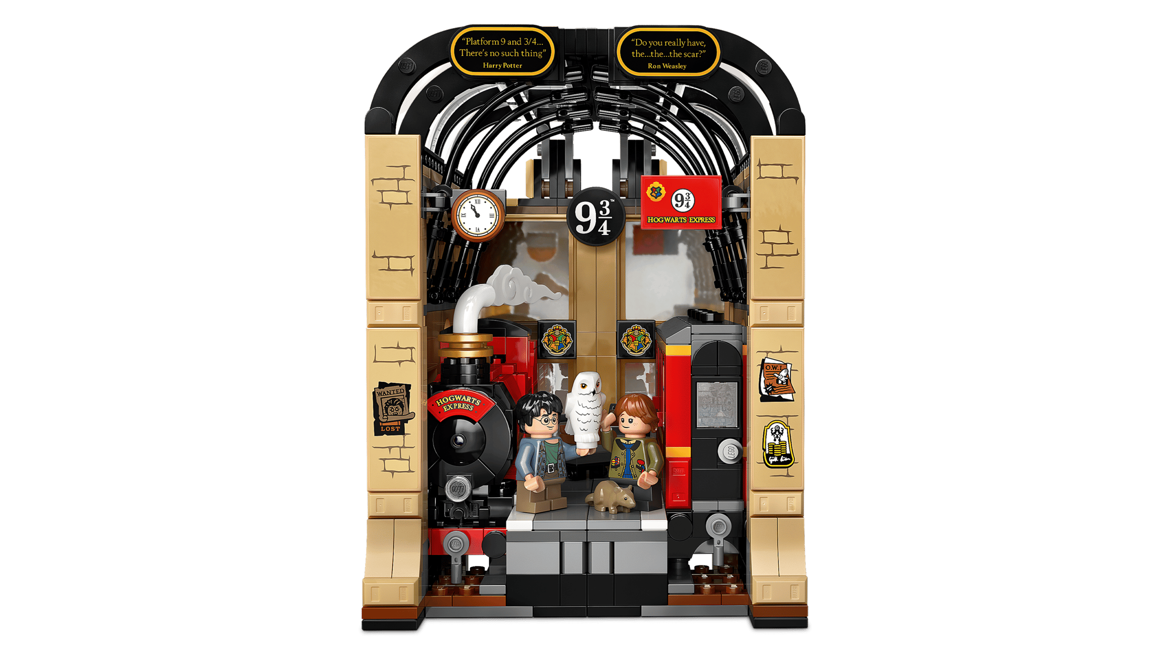 Compatible - Harry Potter - 76450 - Hogwarts Express Book Nook - 832 Pieces