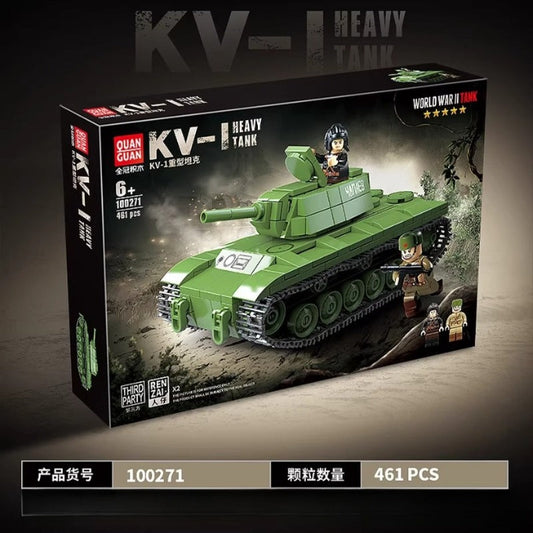 Quan Guan - 100271 - KV-1 Light Tank - 461 Pieces