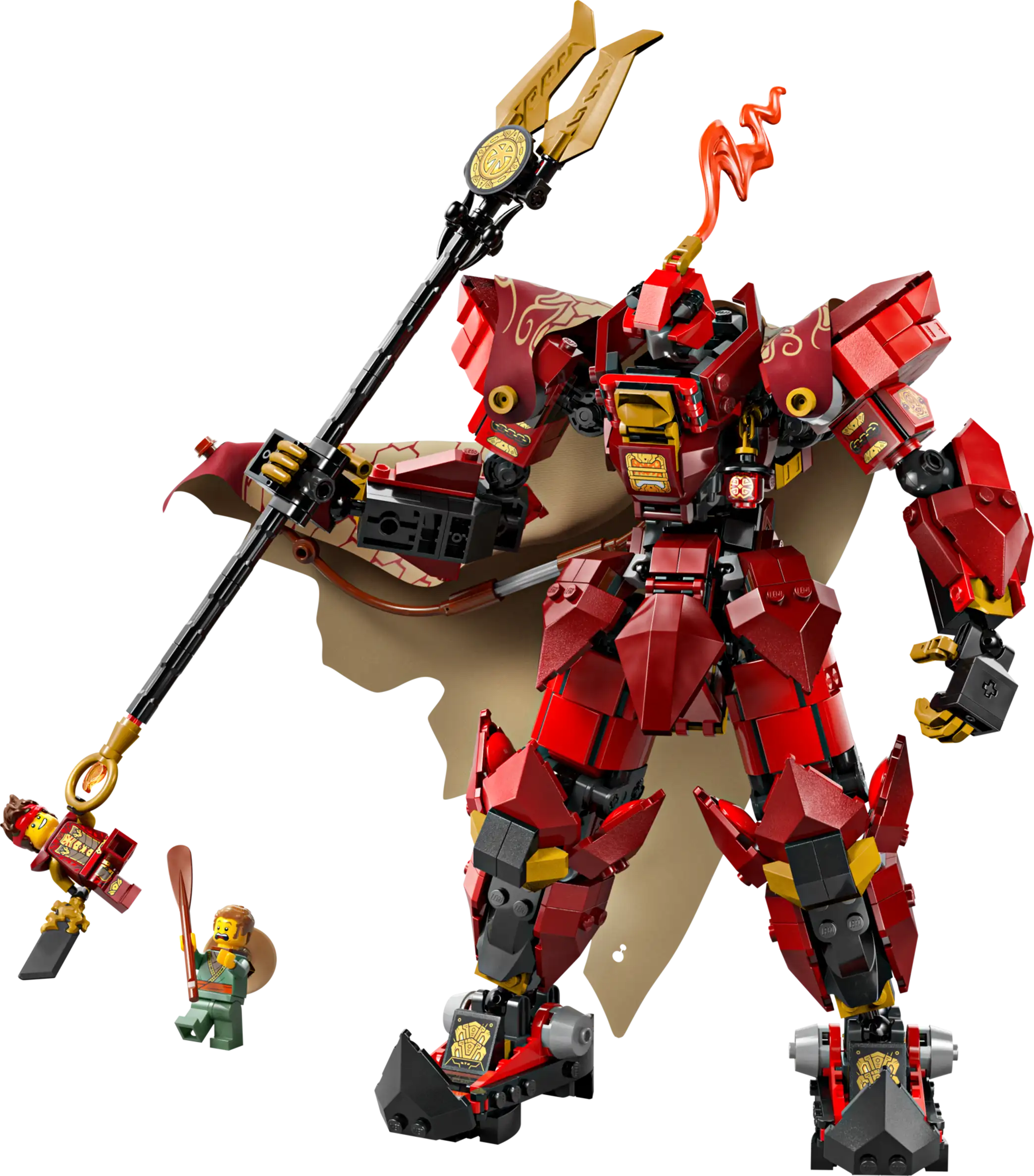 Compatible - Ninjago - 71846 - The Fire Knight Mech - 999 Pieces