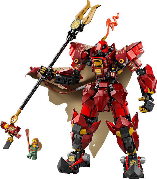 Compatible - 71846 - Ninjago - The Fire Knight Mech - 999 Pieces