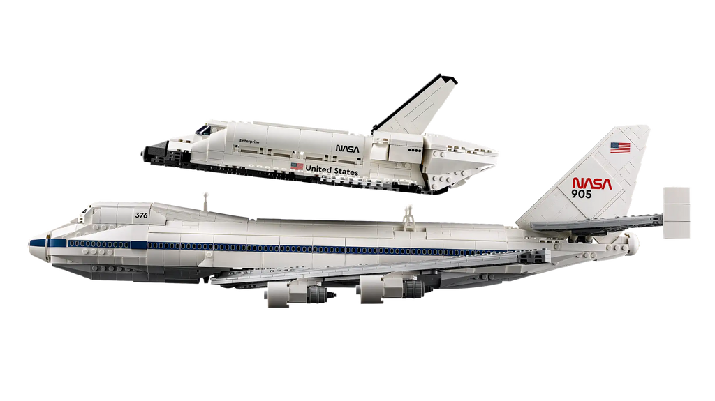 Compatible - Icons - 10360 - NASA - Shuttle Carrier Aircraft - 2417 Pieces