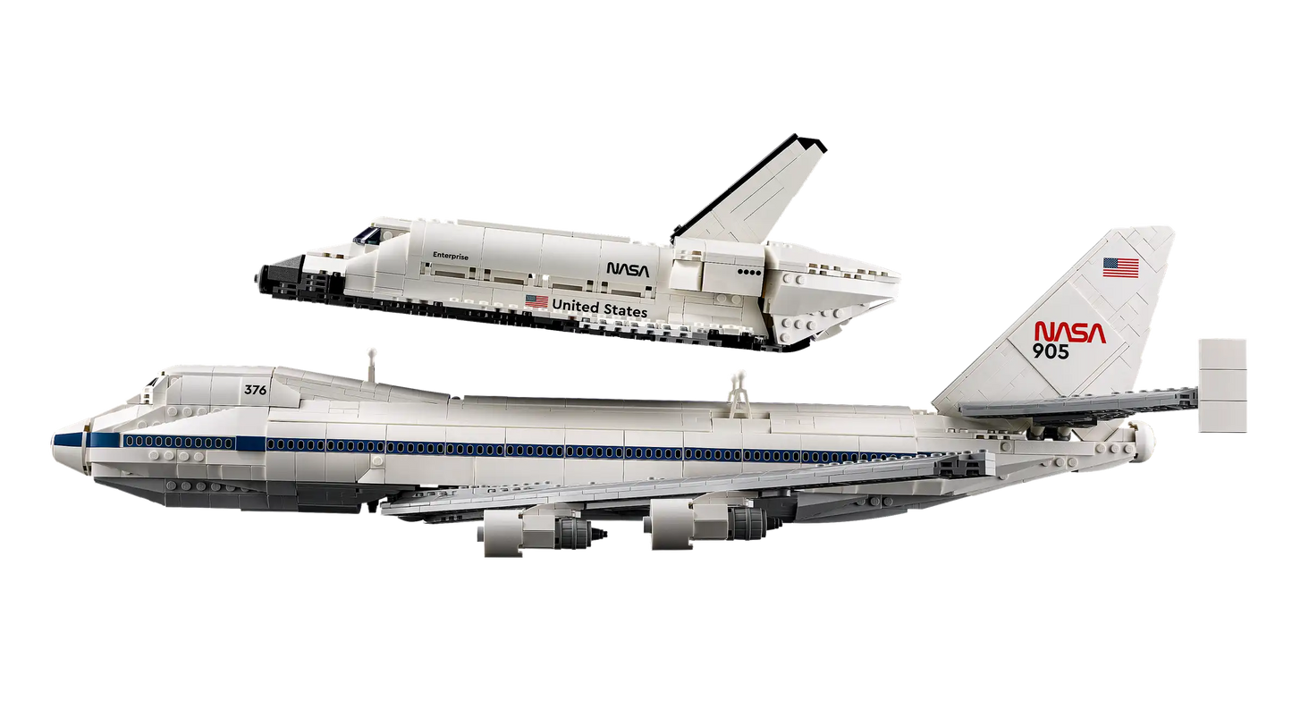 Compatible - 10360 - NASA - Shuttle Carrier Aircraft - 2417 Pieces