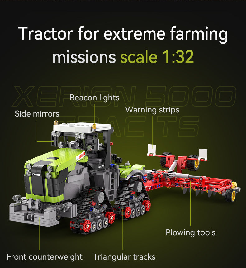 CADA - C65012 - Master Series - Claas Xerion 5000 Trac TS - 1336 Pieces