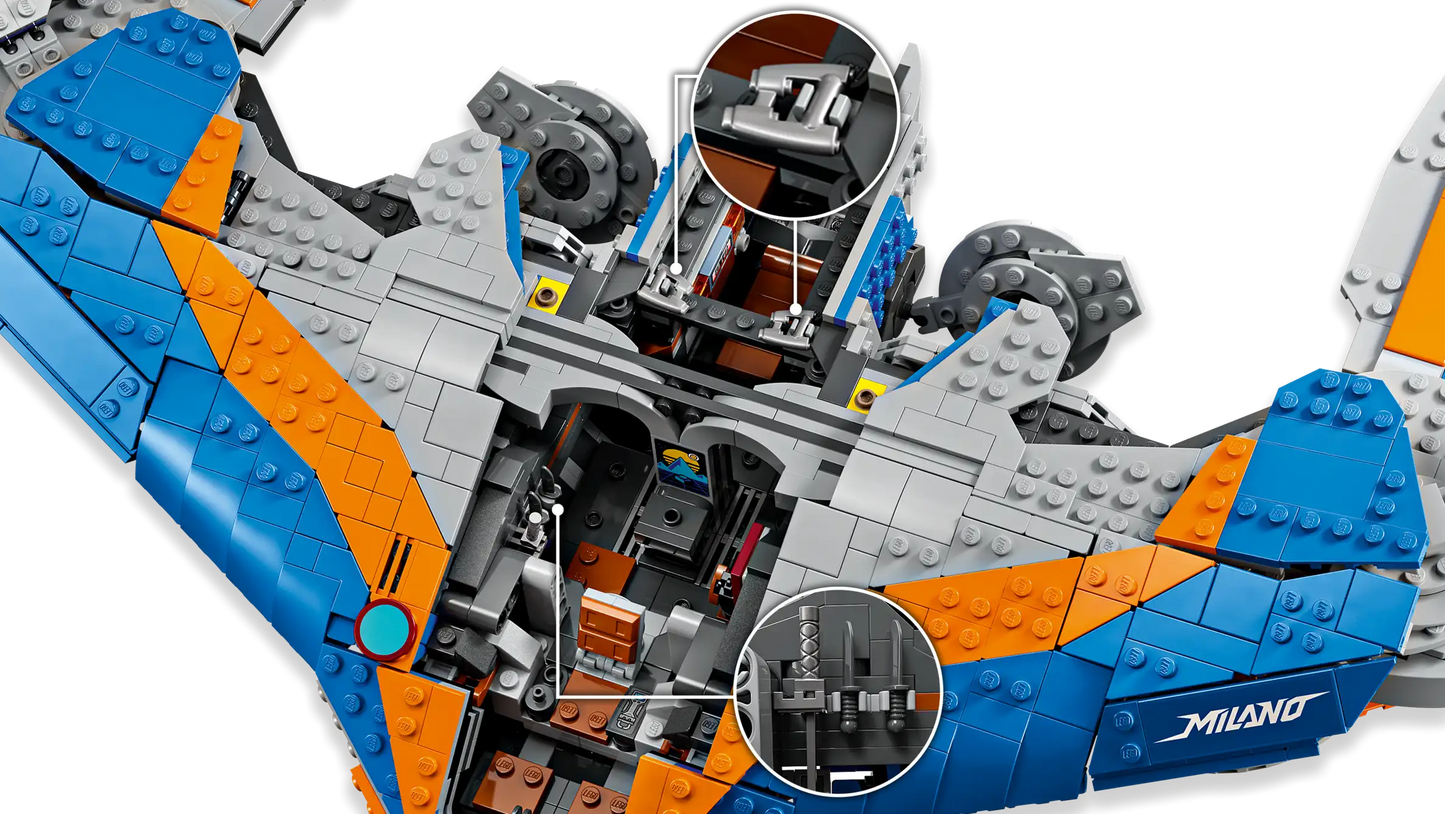 Compatible - 76286 - Marvel - The Milano Spaceship - 2090 Pieces