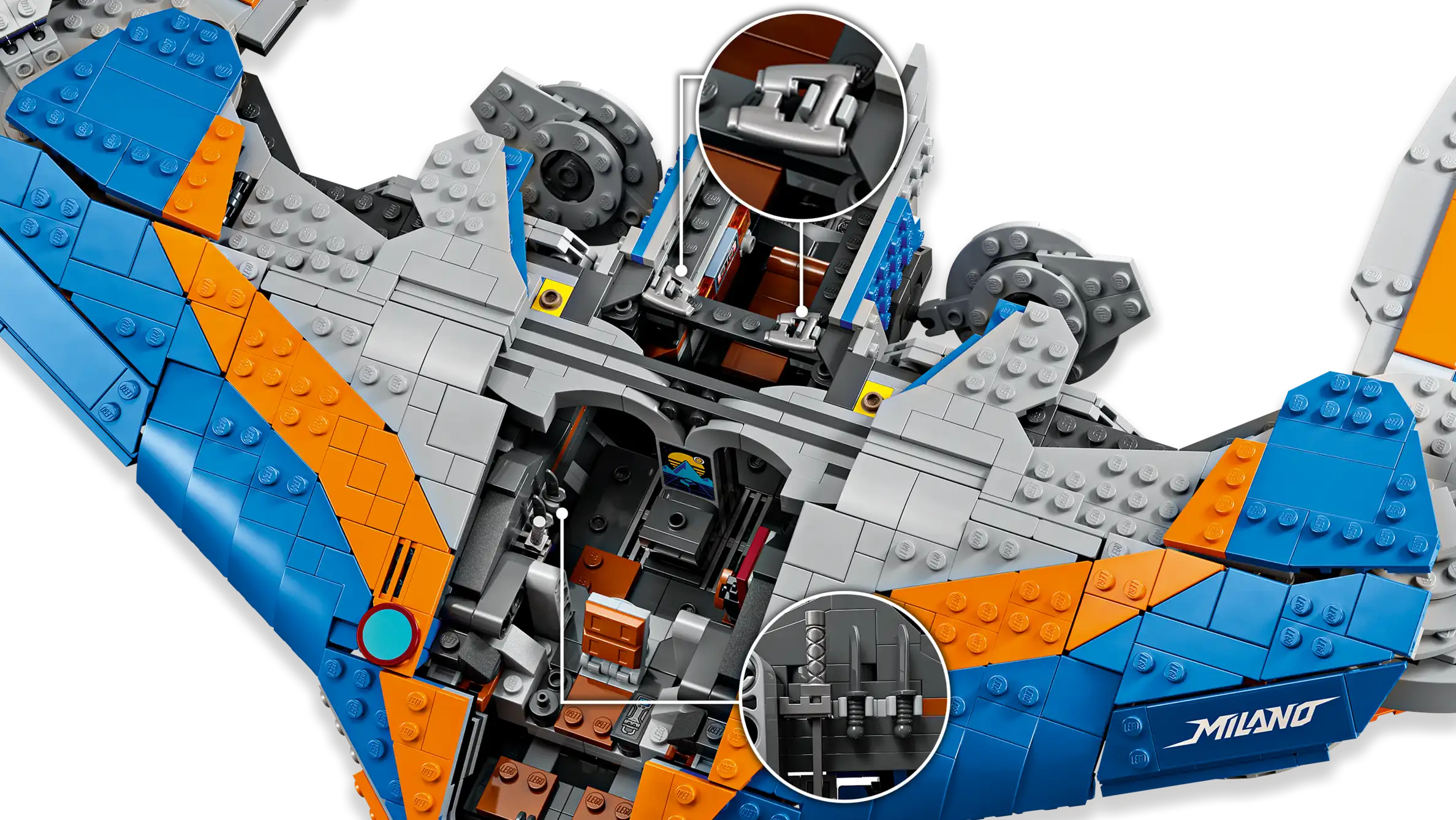 Compatible - Marvel - 76286 - The Milano Spaceship - 2090 Pieces