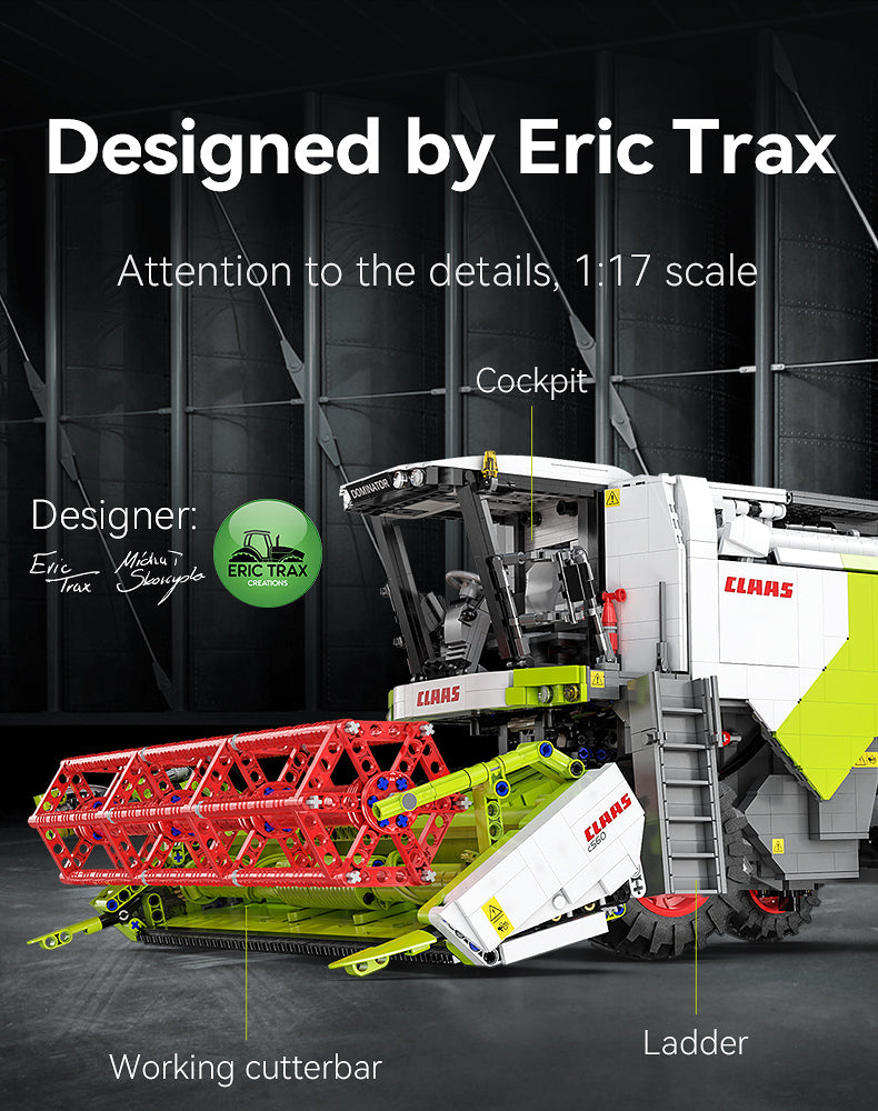 CADA - C61508 - Master Series - Claas Dominator 370 - 4567 Pieces