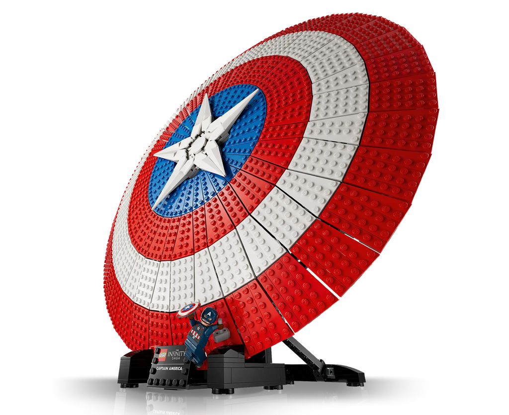 Compatible - Marvel - 76262 - Captain America's Shield - 3128 Pieces