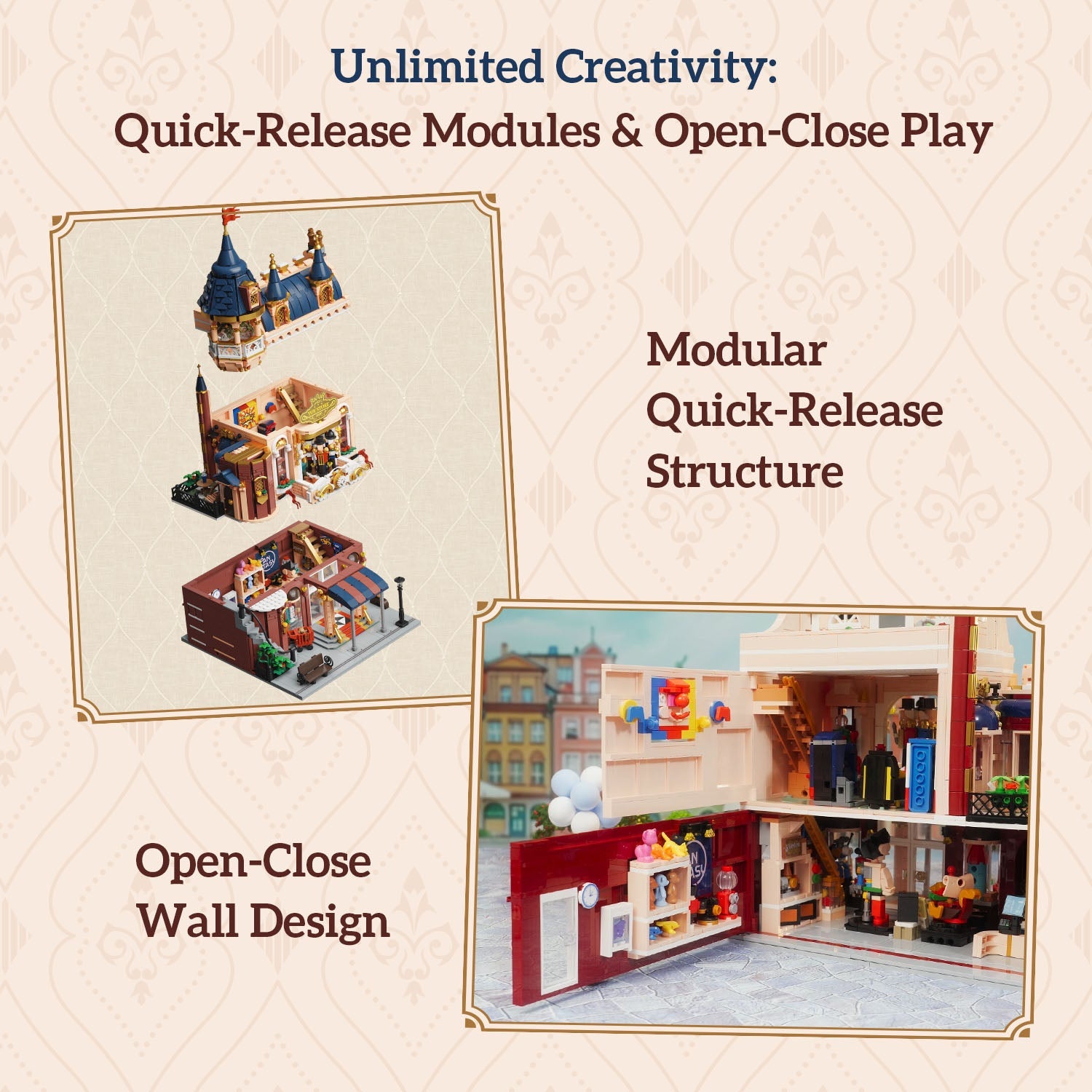 Pantasy - 85031 - Toy Store - 3000 Pieces