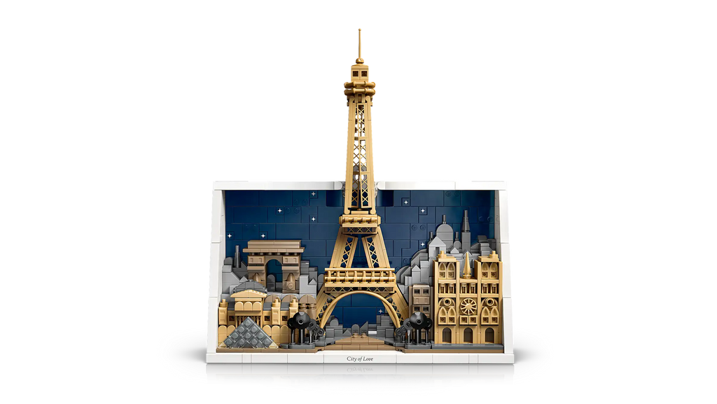 Compatible - Architecture - 21064 - Paris - City of Love - 958 Pieces