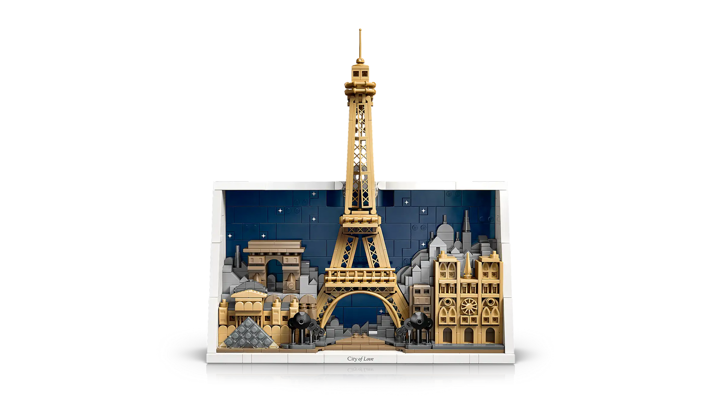 Compatible - 21064 - Architecture - Paris - City of Love - 958 Pieces