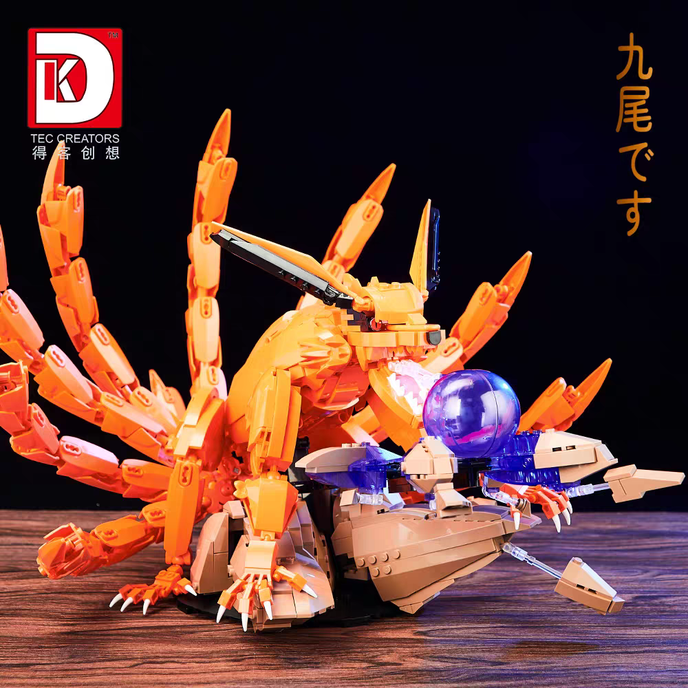 DK - 5012 - Naruto - Kurama - The Nine Tailed Fox - 1480 Pieces
