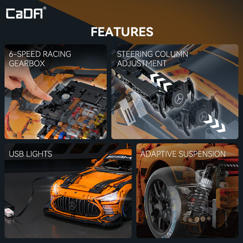 CADA - C64008 - Master Series - Mercedes AMG GT 3 - 5466 Pieces