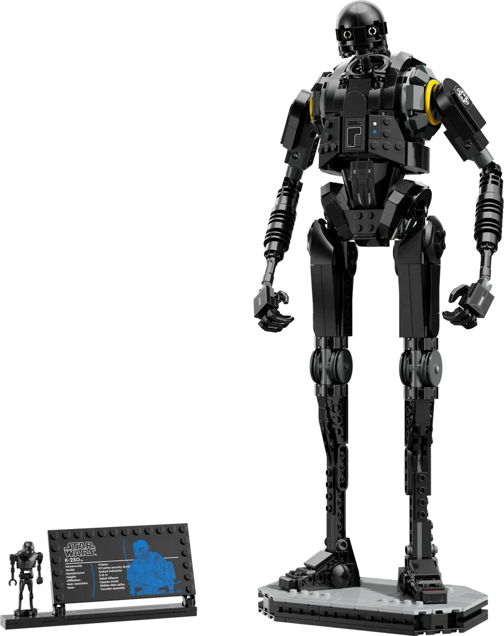 Compatible - Star Wars - 75434 - K-2SO Security Droid - 845 Pieces