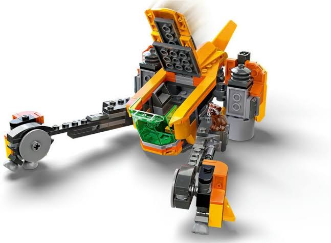 Compatible - Marvel - 76254 - Baby Rocket’s Ship - 330 Pieces