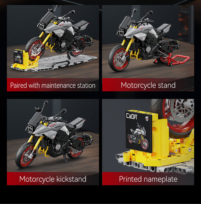 CADA - C59021 - Suzuki Katana Motorcycle - 1104 Pieces