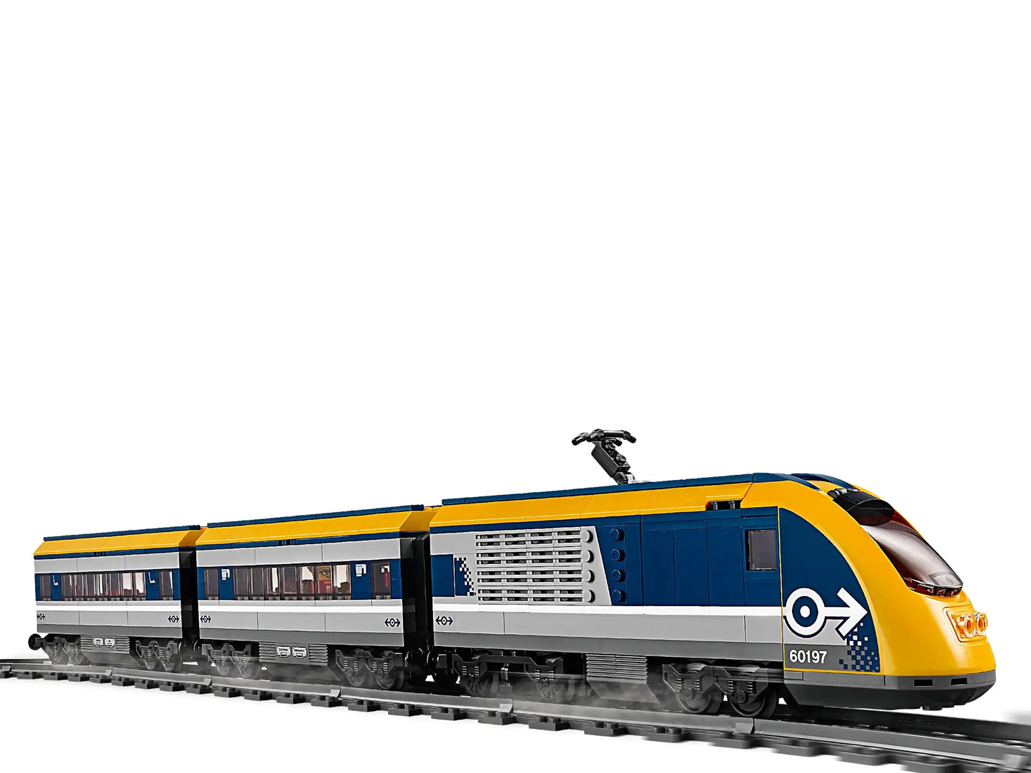 Compatible - 60197 - City - Passenger Train - 677  Pieces