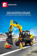 Sembo - 712018 - Excavator - 453 Pieces