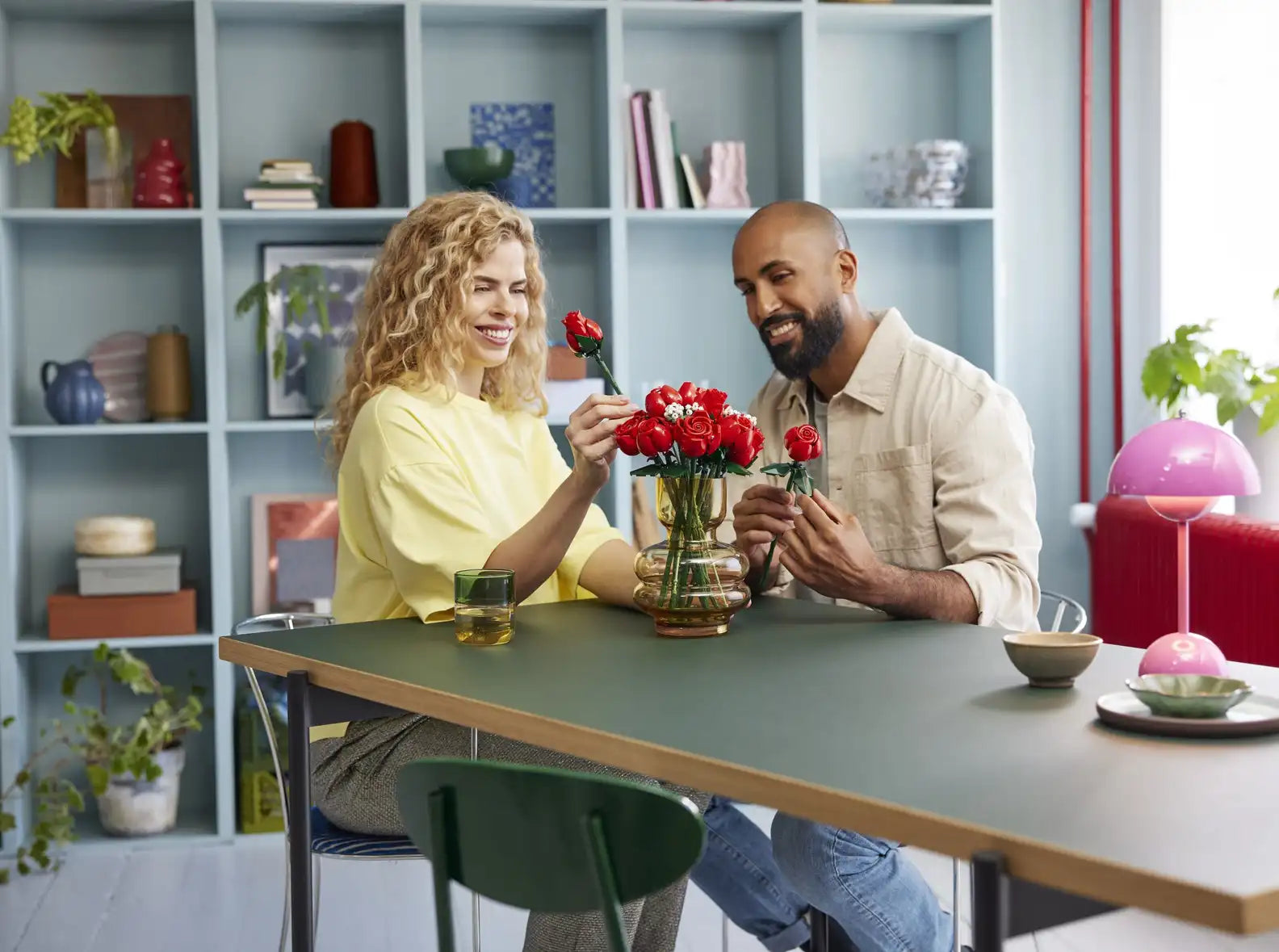 Compatible - Icons - 10328 - Botanicals - Bouquet of Roses - 828 Pieces