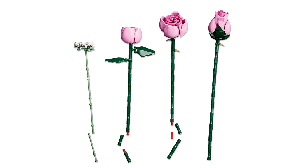 Compatible - Botanicals - 10374 - Bouquet of Pink Roses - 789 Pieces
