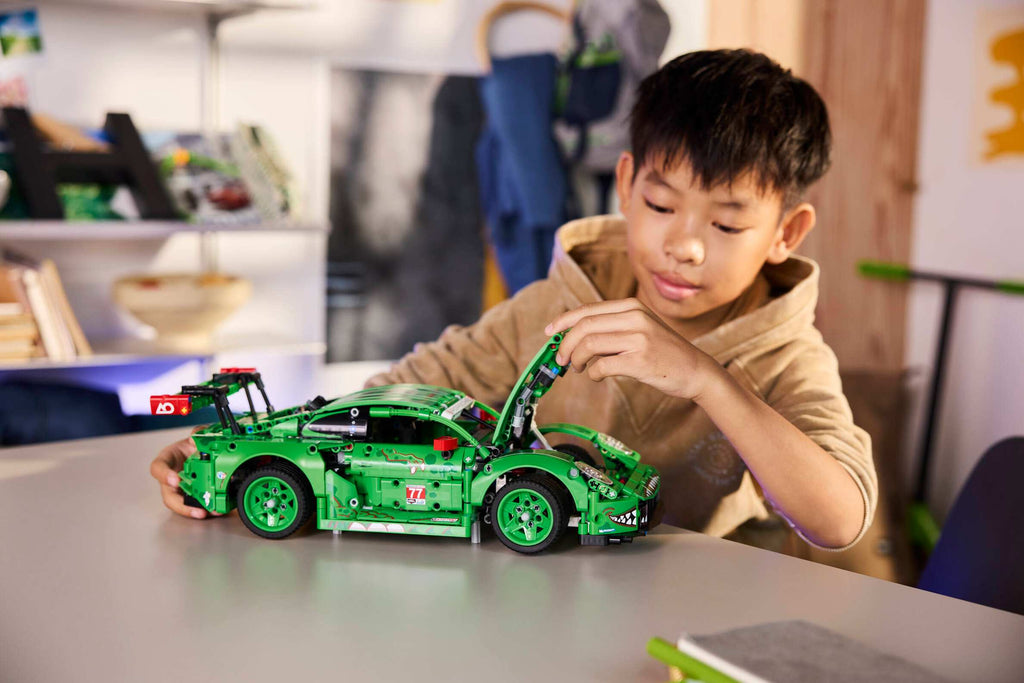 Compatible - Technic - 42224 - Porsche RSR GT3 R Rexy AO - 1313 Pieces