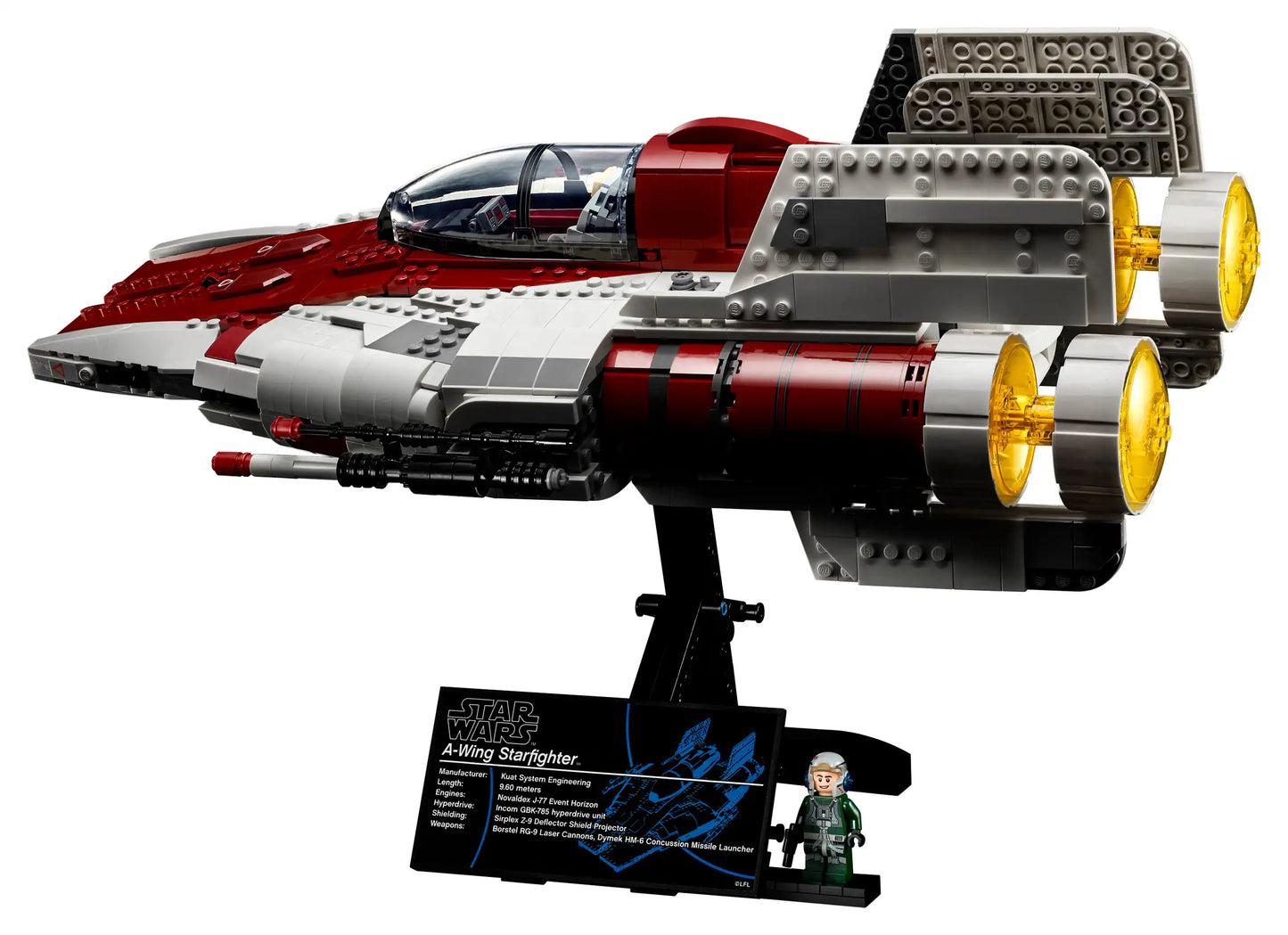Compatible - 75275 - Star Wars - A Wing Starfighter - 1673 Pieces