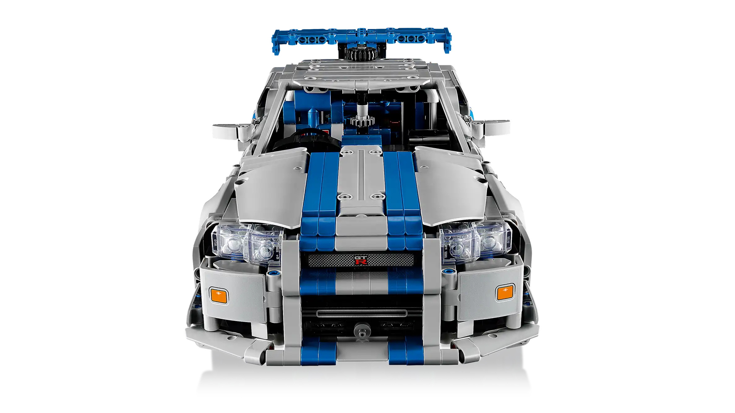 Compatible - Technic - 42210 - Fast and Furious Nissan Skyline GTR R34 - 1410 Pieces