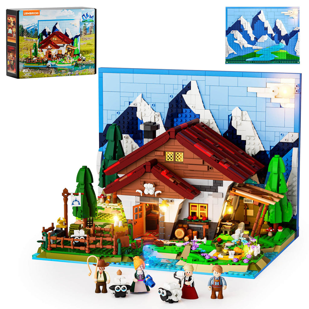 Funwhole/Lumibricks - F9094 - Shepherd's Cottage - 2265 Pieces