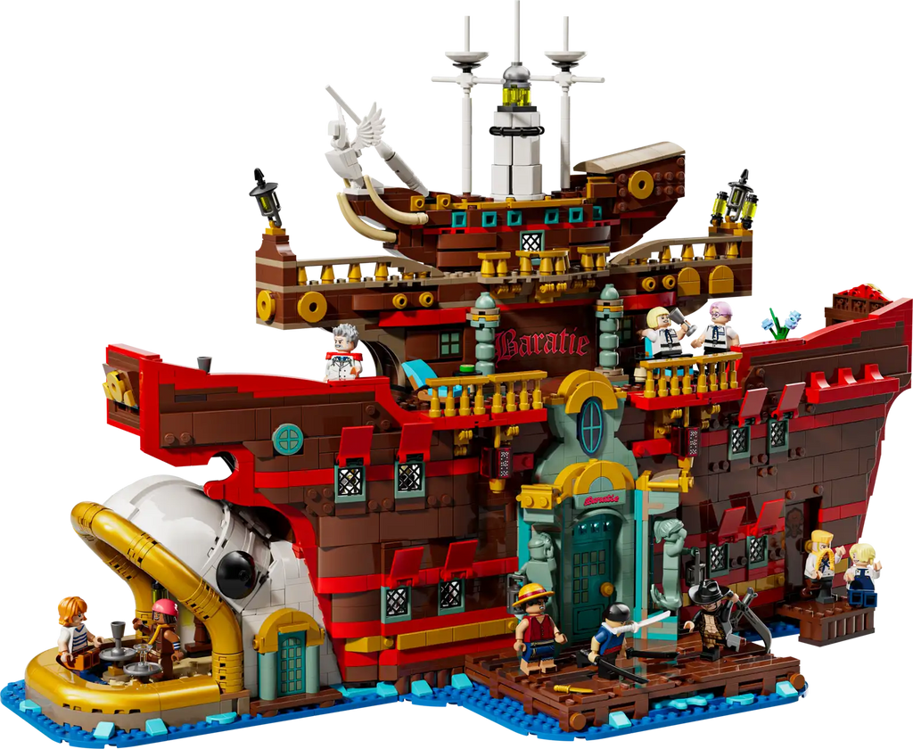 Compatible - One Piece - 75640 - The Baratie Floating Restaurant - 3402 Pieces