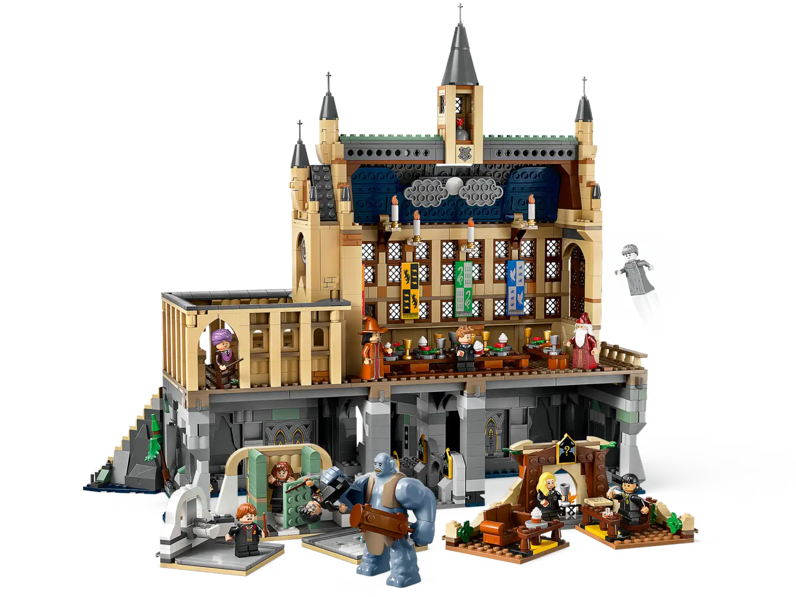 Compatible - Harry Potter - 76435 - Hogwarts Great Hall - 1732 Pieces