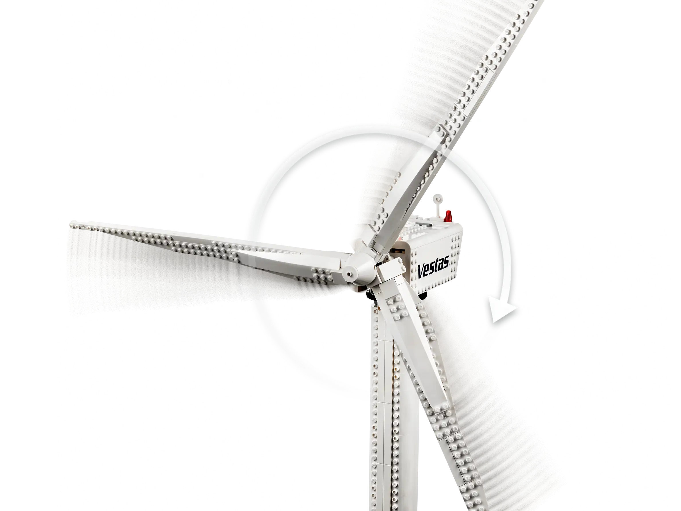 Compatible - Icons - 10268 - Vestas Wind Turbine - 828 Pieces