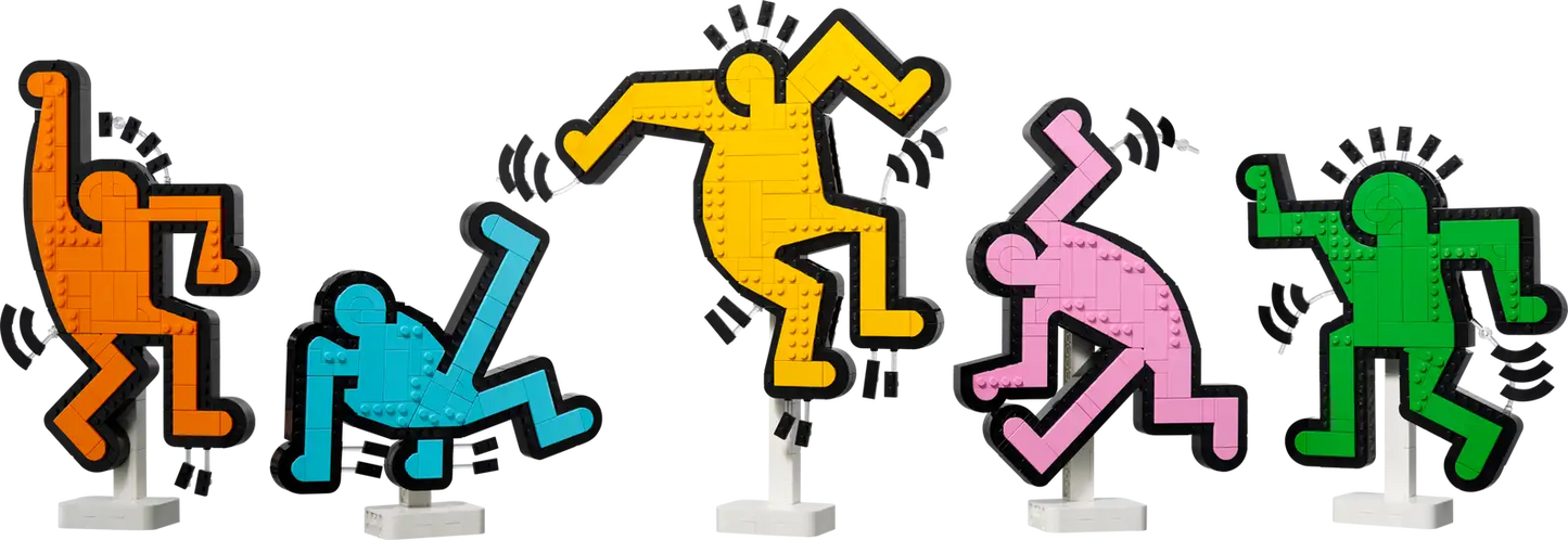 Compatible - 31216 - Keith Haring – Dancing Figures - 1773 Pieces