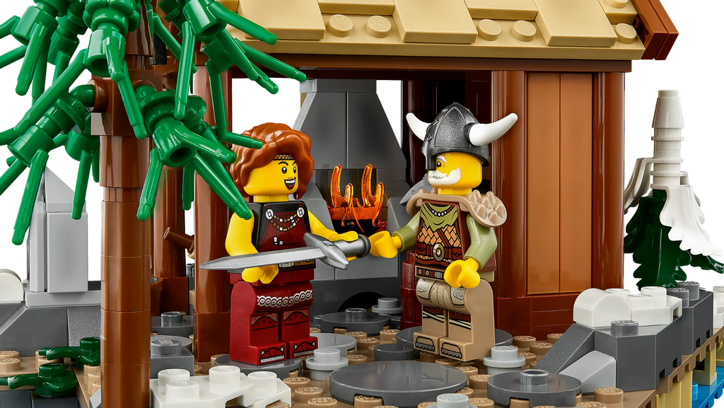 Compatible - IDEAS - 21343 - Viking Village - 2103 Pieces