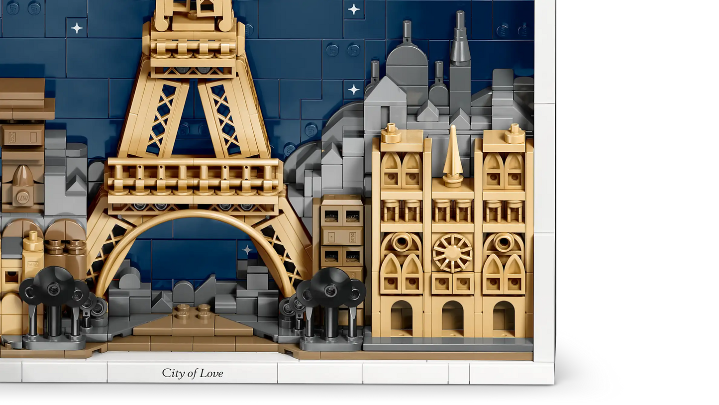 Compatible - 21064 - Architecture - Paris - City of Love - 958 Pieces